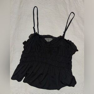 Sunday in Brooklyn - Anthropologie black top - size small